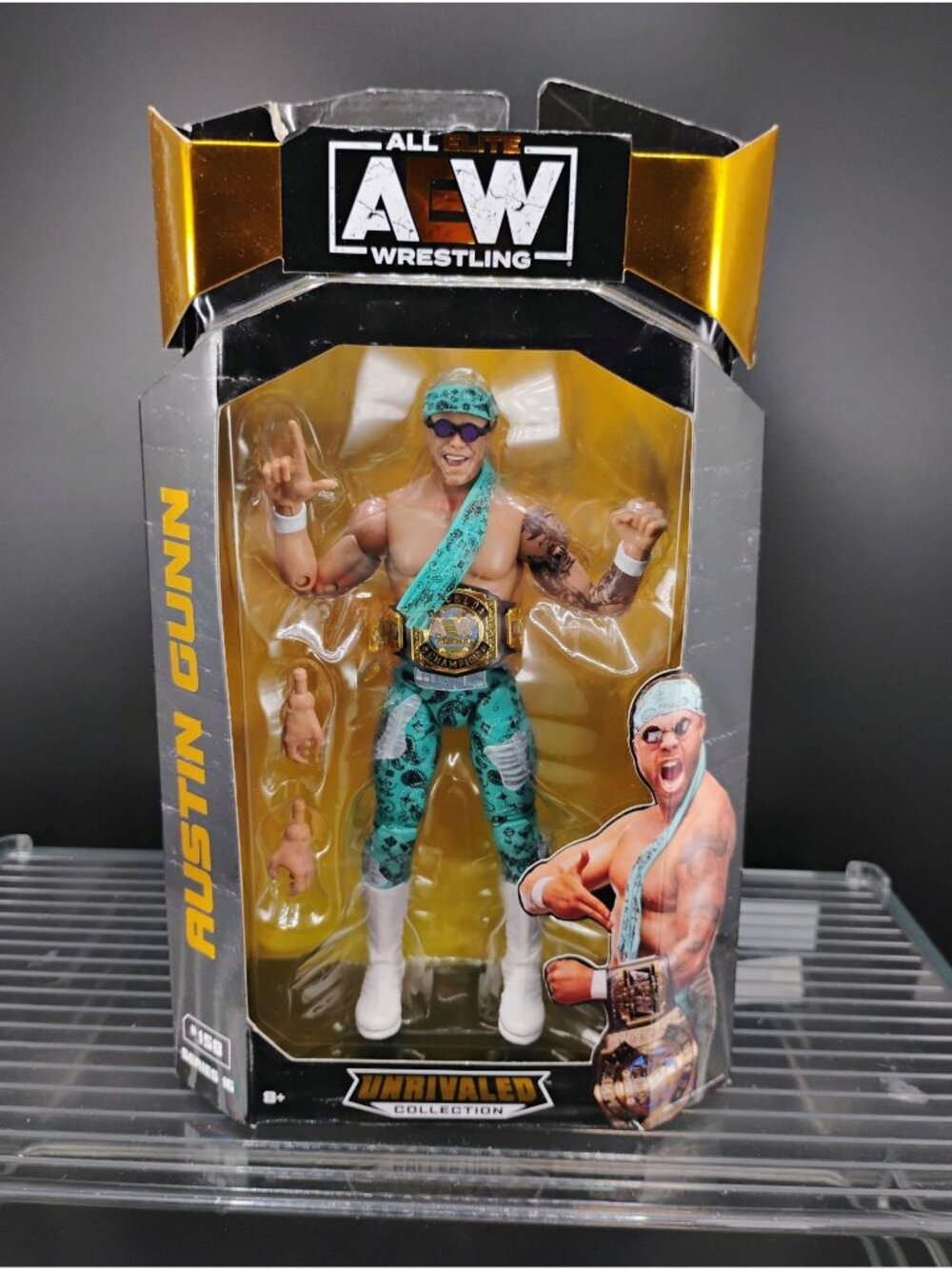 AEW Wrestling Unrivaled Series 16 Austin Gunn Collectible Figure